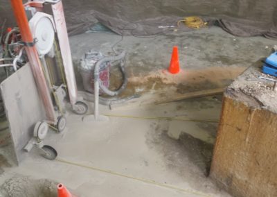 floor slab cutting